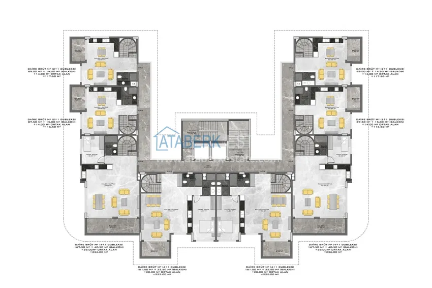 Buy cheap New premium residential complex in Alanya - Kestel district, first coastline 1 