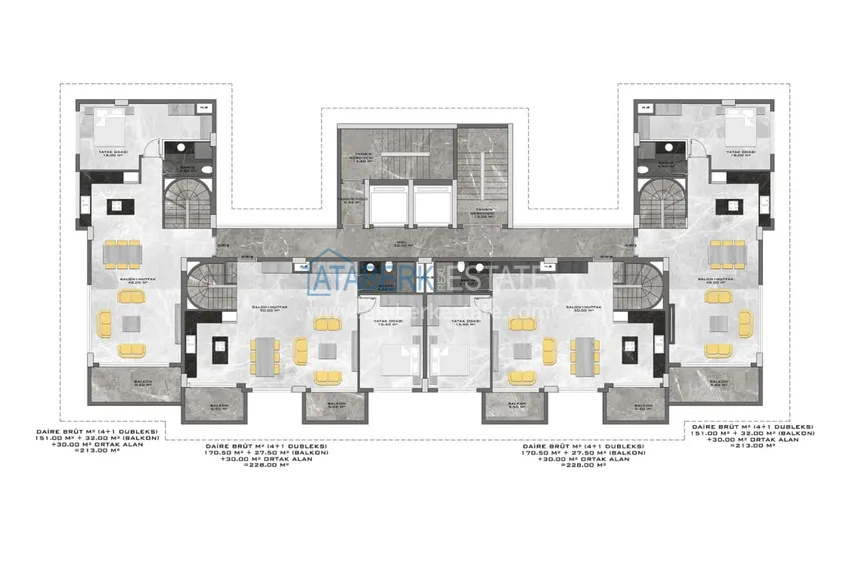 Buy cheap New premium residential complex in Alanya - Kestel district, first coastline 5 