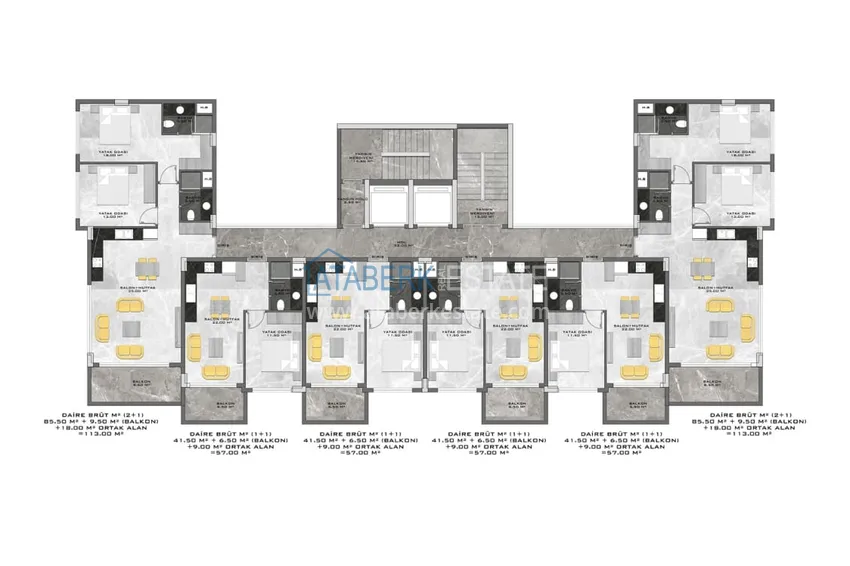 Buy cheap New premium residential complex in Alanya - Kestel district, first coastline 7 
