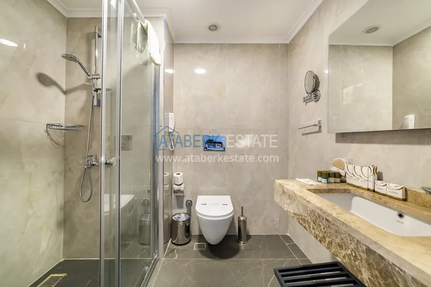 Purchase  Furnished apartments in a five-star hotel with the possibility of obtaining citizenship - Alanya, Konakli 39 