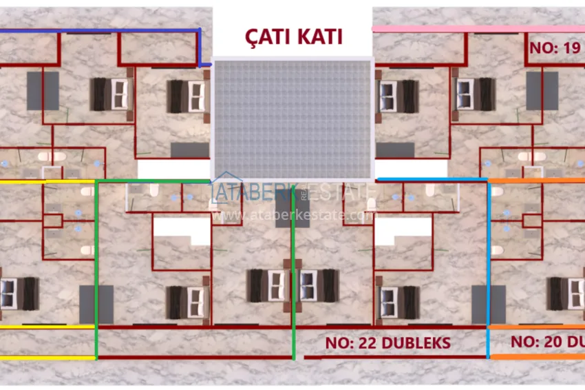 Buy cheap Liquid real estate in Alanya from the developer - a new residence in the Oba area  5 