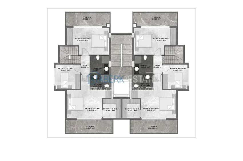 Buy cheap New premium residential complex in Alanya - Kestel district, first coastline 9 
