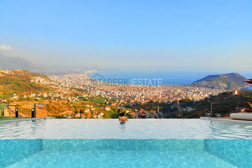 Spectacular villas from the developer at the final stage of construction - Alanya, Tepe 8 