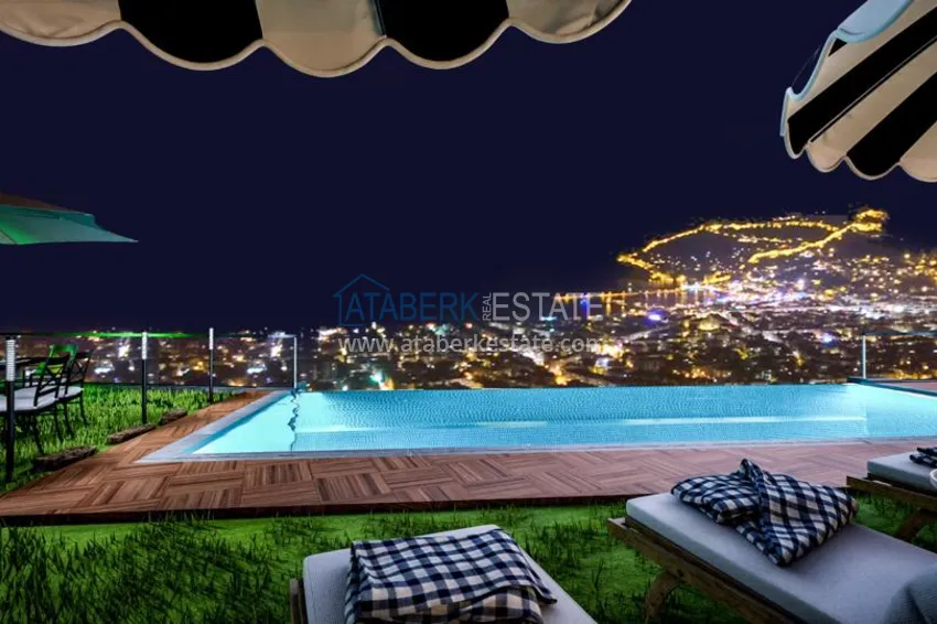 Spectacular villas from the developer at the final stage of construction - Alanya, Tepe 12 