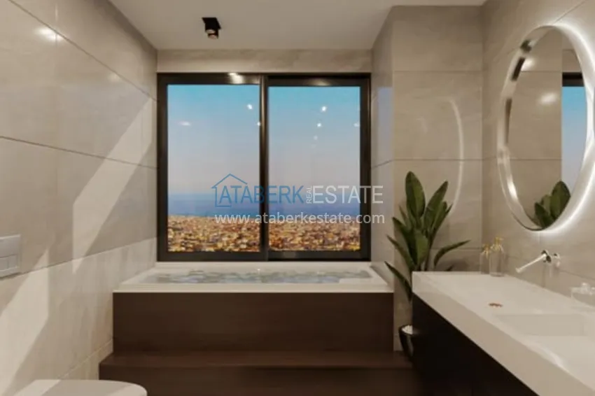 Purchase  Spectacular villas from the developer at the final stage of construction - Alanya, Tepe 17 