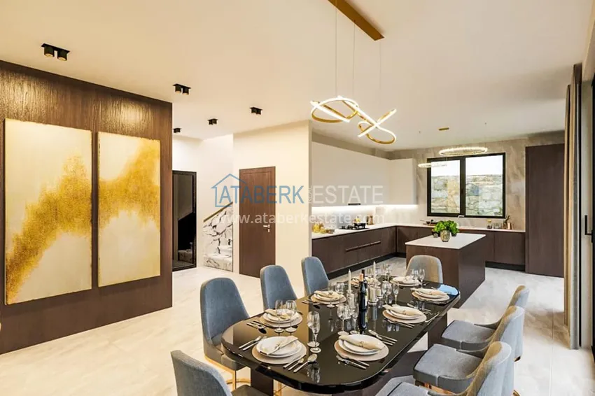 Purchase  Spectacular villas from the developer at the final stage of construction - Alanya, Tepe 4 