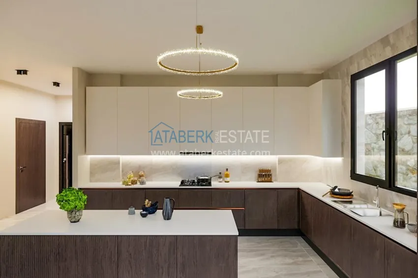 Purchase  Spectacular villas from the developer at the final stage of construction - Alanya, Tepe 5 