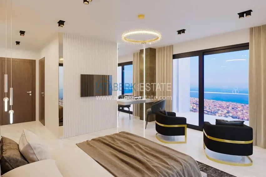 Purchase  Spectacular villas from the developer at the final stage of construction - Alanya, Tepe 6 