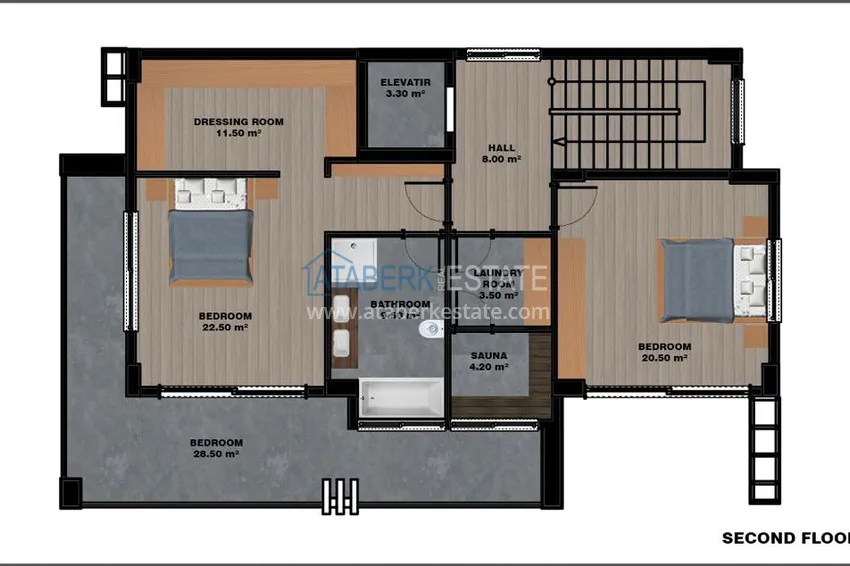 Buy cheap Spectacular villas from the developer at the final stage of construction - Alanya, Tepe 3 