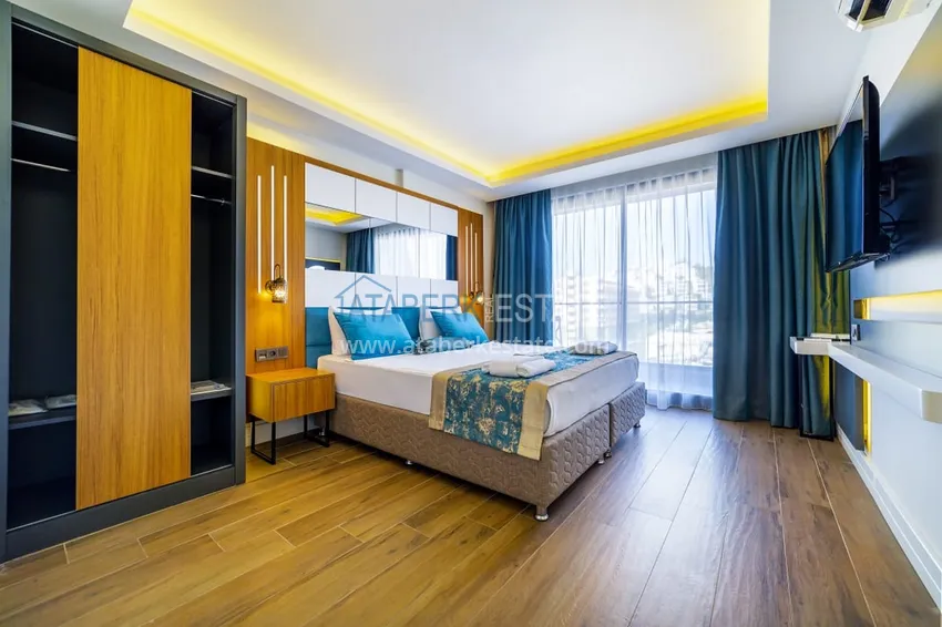 Purchase  Furnished apartments in a five-star hotel with the possibility of obtaining citizenship - Alanya, Konakli 4 