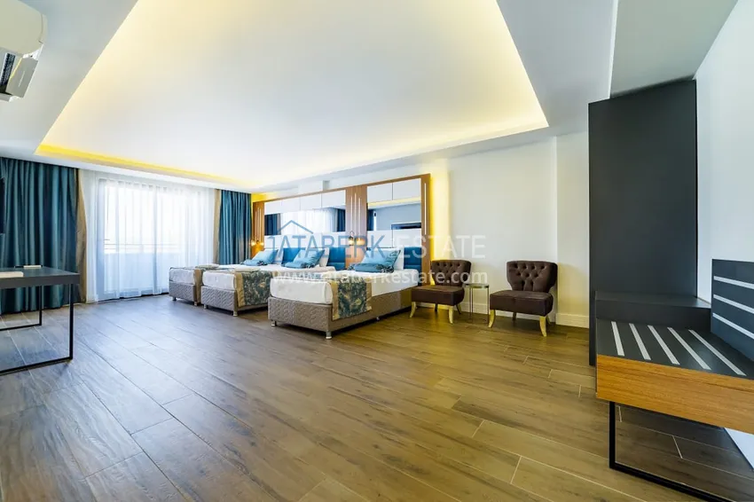 Purchase  Furnished apartments in a five-star hotel with the possibility of obtaining citizenship - Alanya, Konakli 5 