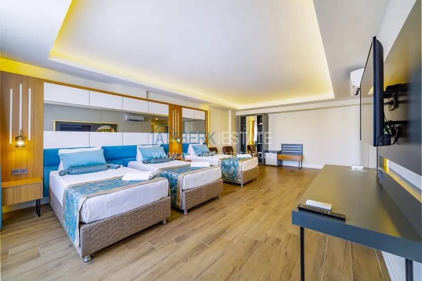 Purchase  Furnished apartments in a five-star hotel with the possibility of obtaining citizenship - Alanya, Konakli 6 