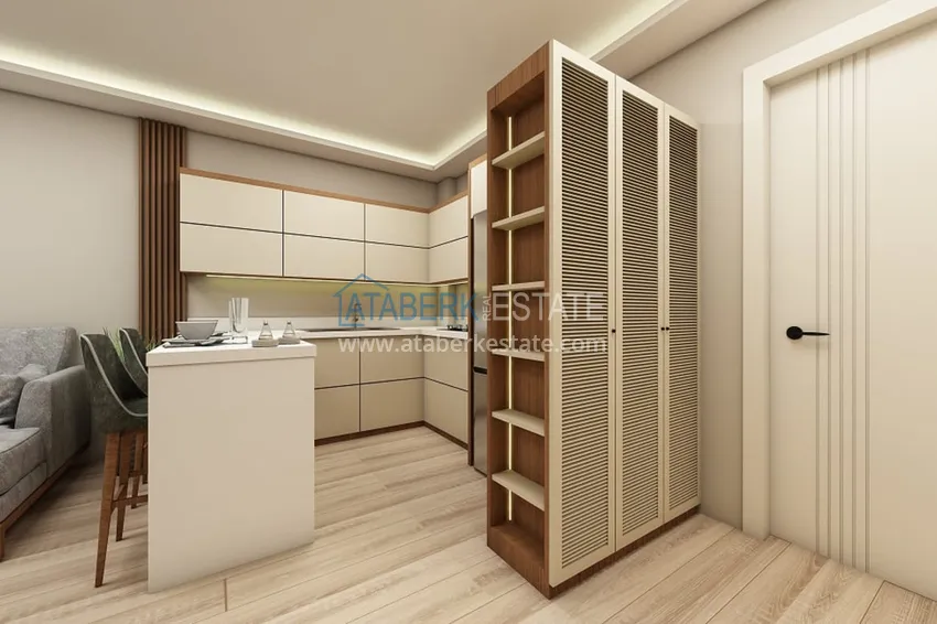 Purchase  Apartments 1 + 1 from the investor in the complex under construction, Demirtas district - Alanya 5 