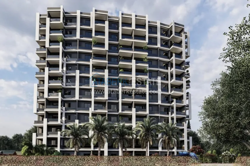 Apartments from the developer at the excavation stage in Kargipınary-Mersin 1 