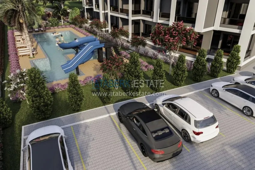 Apartments from the developer at the excavation stage in Kargipınary-Mersin 14 