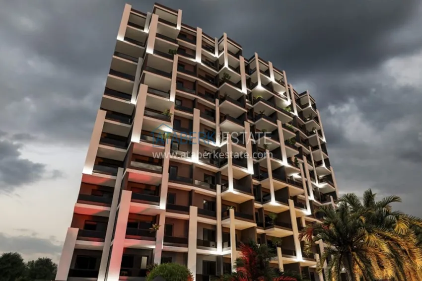 Apartments from the developer at the excavation stage in Kargipınary-Mersin 8 