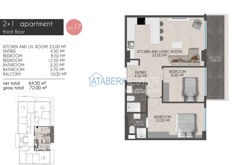 Buy cheap Apartments and penthouses with sea views in a new complex on the first coastline 5 