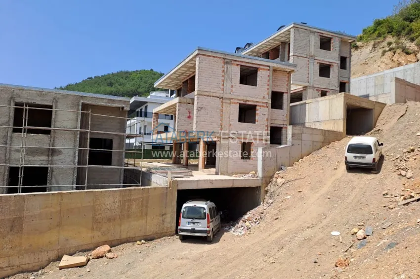 Photo -  Spectacular villas from the developer at the final stage of construction - Alanya, Tepe 3 