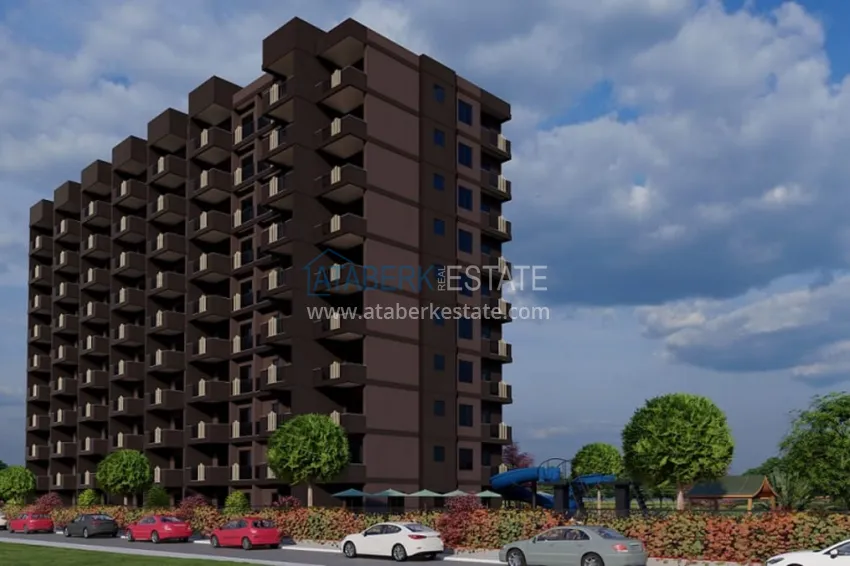 Apartments under construction directly from the developer Cesmeli-Mersin 4 