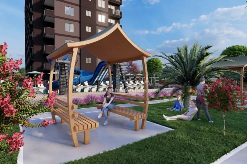 Apartments under construction directly from the developer Cesmeli-Mersin 7 