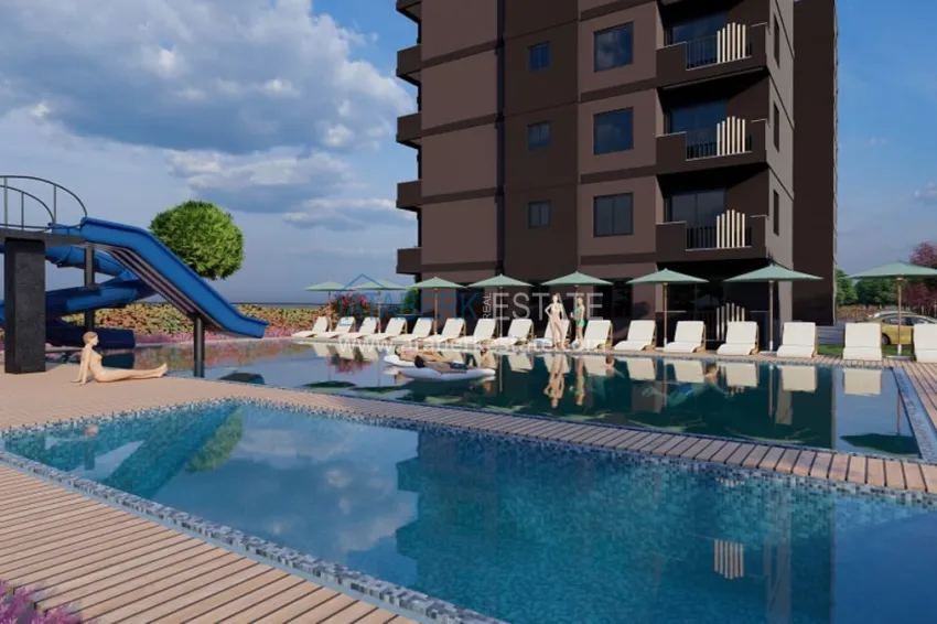 Apartments under construction directly from the developer Cesmeli-Mersin 2 
