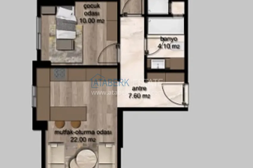 Buy cheap Apartments under construction directly from the developer Cesmeli-Mersin 2 