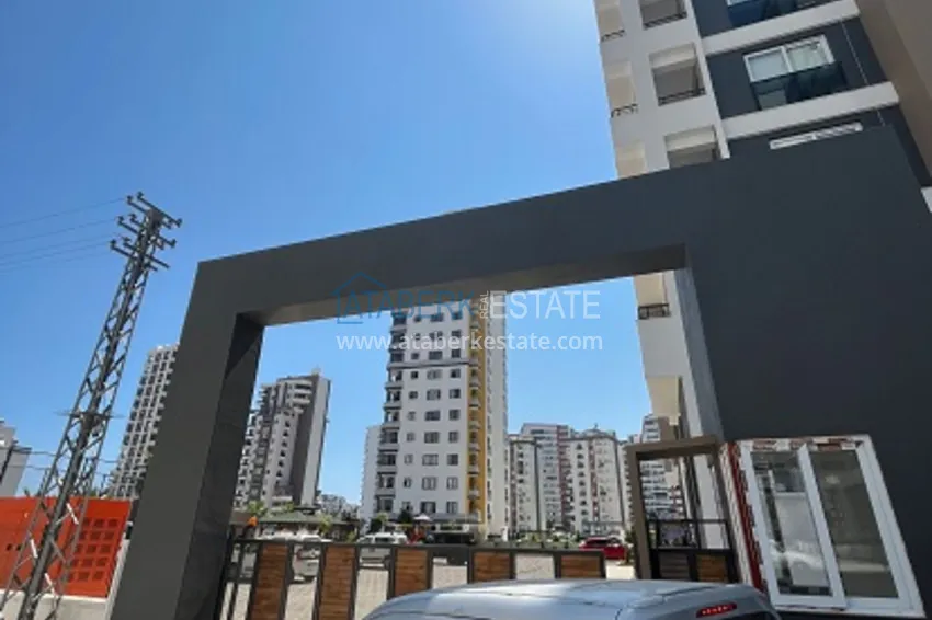 Urgent sale! Apartment 2 + 1 furnished with appliances, sea view Teje Mersin 4