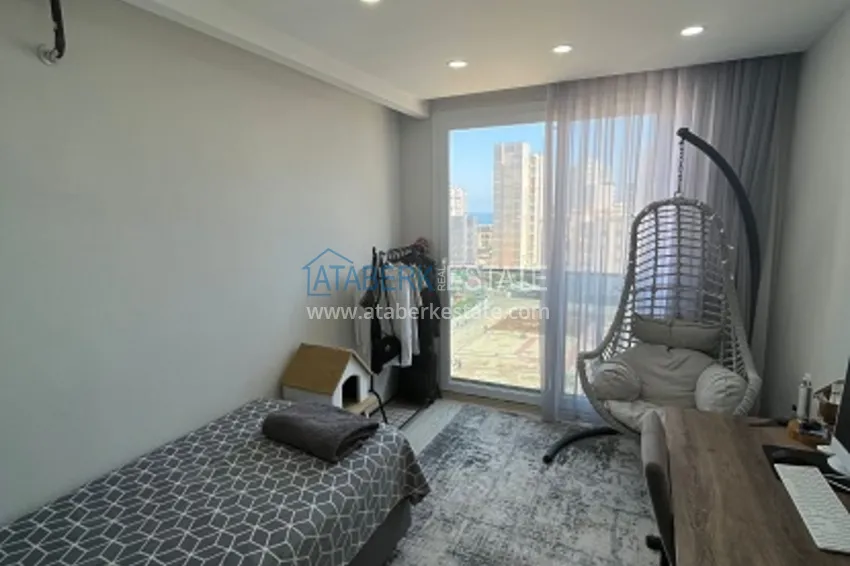 Purchase Urgent sale! Apartment 2 + 1 furnished with appliances, sea view Teje Mersin 8