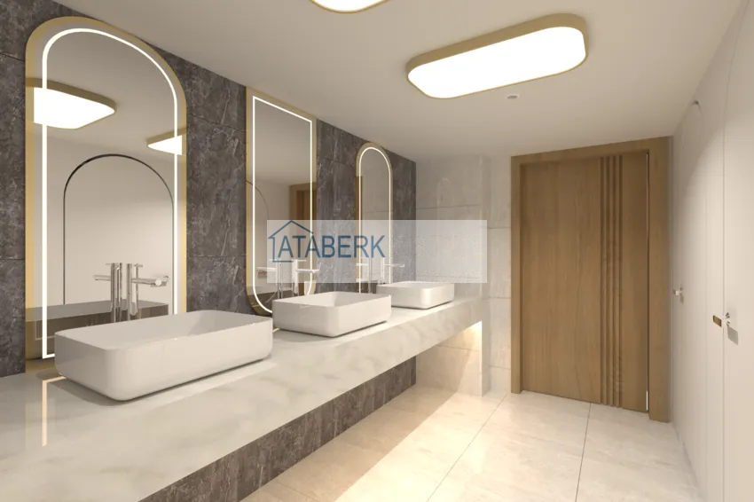 Premium residential complex on the beachfront in Mahmutlar, Alanya 21 