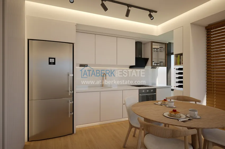 Purchase Premium residential complex on the beachfront in Mahmutlar, Alanya 3 