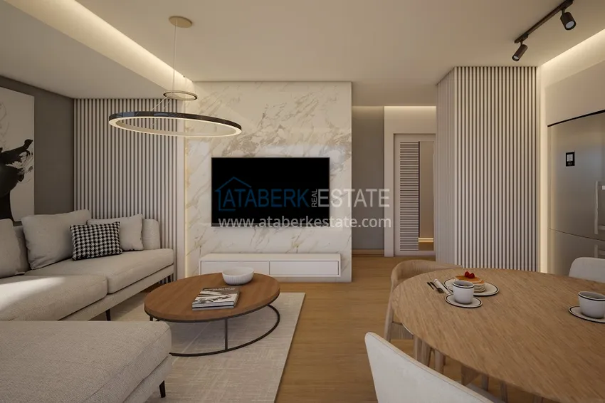 Purchase Premium residential complex on the beachfront in Mahmutlar, Alanya 4 