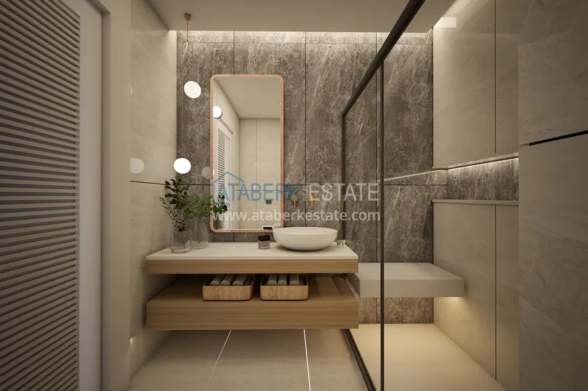 Purchase Premium residential complex on the beachfront in Mahmutlar, Alanya 5 