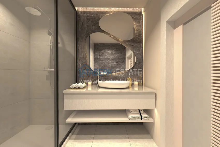 Purchase Premium residential complex on the beachfront in Mahmutlar, Alanya 14 