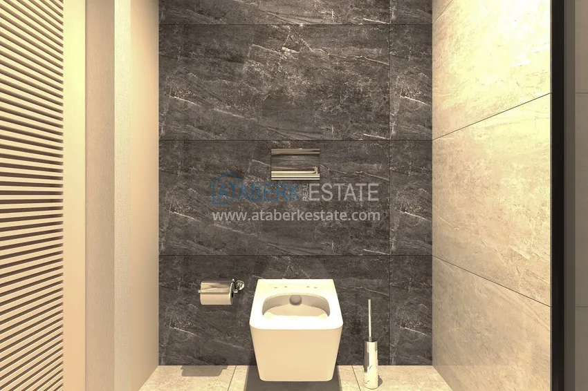 Purchase Premium residential complex on the beachfront in Mahmutlar, Alanya 15 