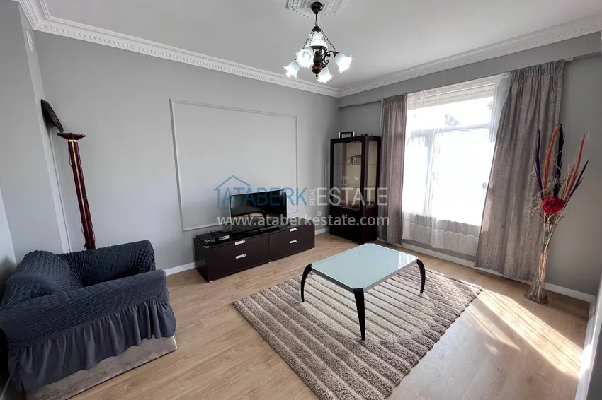 Purchase  Four-storey townhouse 3+2 with furniture and sea view — Alanya, Kestel 1 