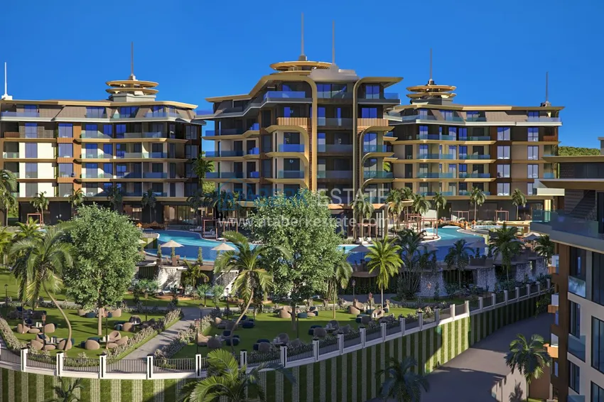 A new grandiose project of a large-scale residential complex in the Kestel area - Alanya 2 