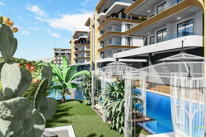 A new grandiose project of a large-scale residential complex in the Kestel area - Alanya 12 