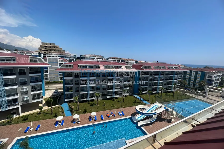 Purchase  Duplex penthouse with sea views in the Kestel area in an ultra-luxury complex with a private beach B-20 10 