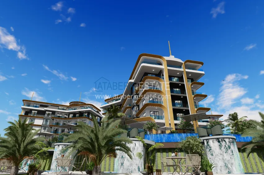 A new grandiose project of a large-scale residential complex in the Kestel area - Alanya 13 