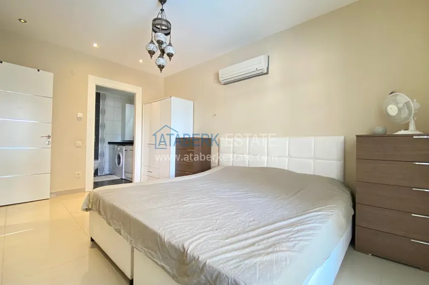 Purchase \ Apartment 2 + 1 furnished in a residential complex on the first coastline, Tosmur area - Alanya 10 