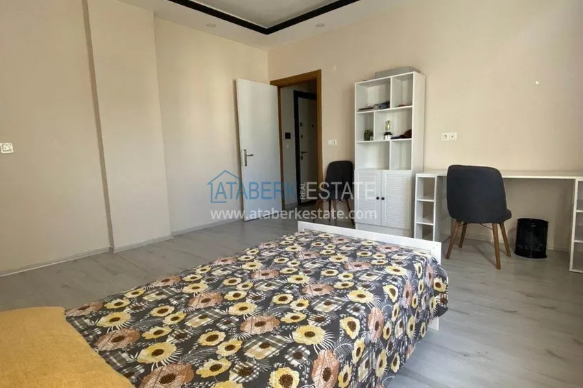 Purchase Spacious 3-bedroom duplex penthouse with furniture in Gazipasa 12 