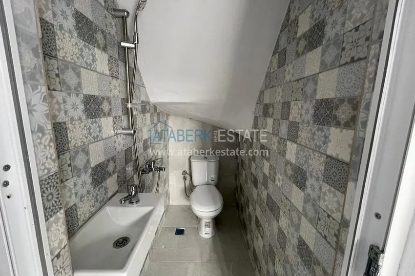 Purchase  2+1 two-story villa with garden and sea view - Yeşilyoz district, Alanya  8 