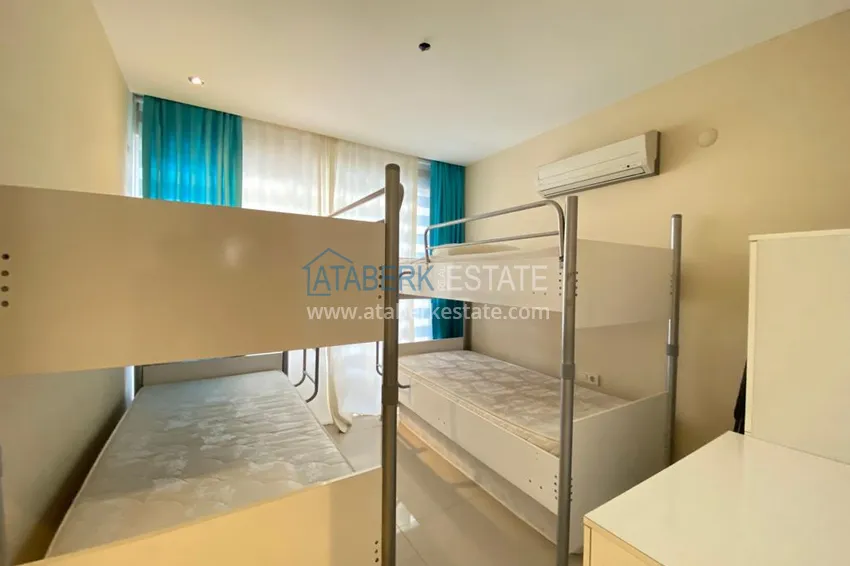 Purchase \ Apartment 2 + 1 furnished in a residential complex on the first coastline, Tosmur area - Alanya 11 