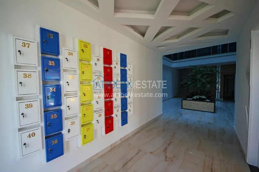 Furnished one bedroom apartment for rent in Avsallar, Alanya 11 