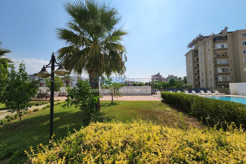 Apartment 2+1 with furniture and sea views in a complex with infrastructure, Oba district - Alanya 11 