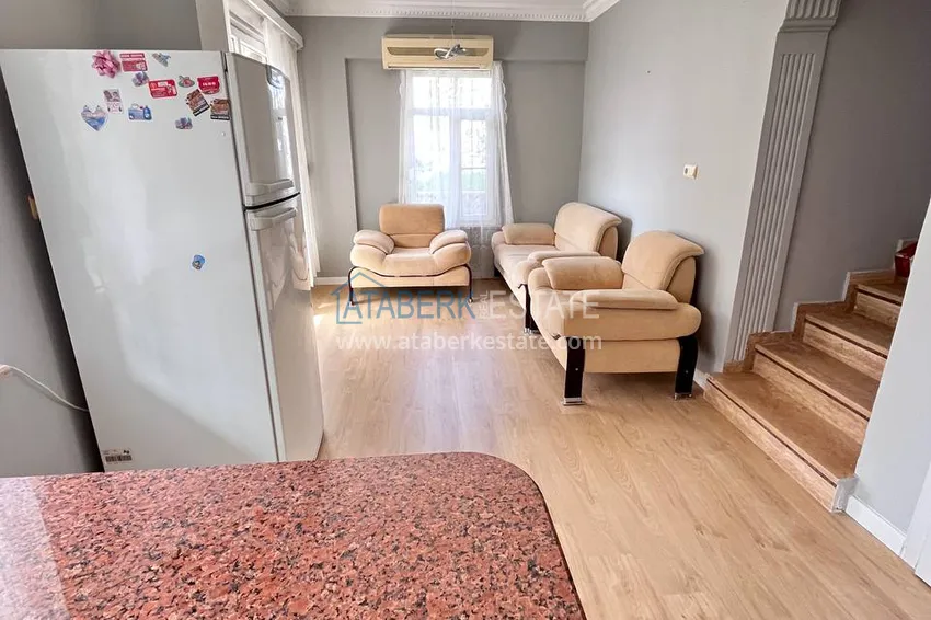 Purchase  Four-storey townhouse 3+2 with furniture and sea view — Alanya, Kestel 12 