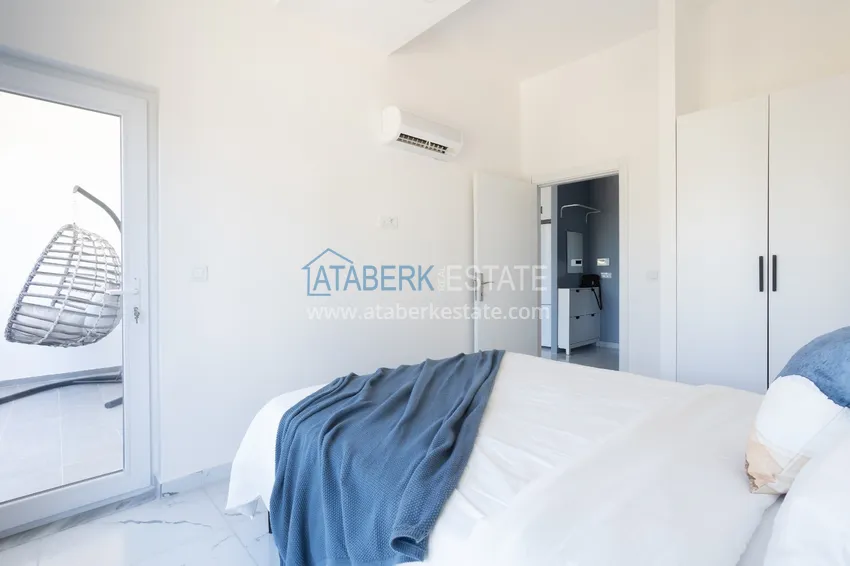 Purchase  Apartment 1+1 furnished with designer interior in a new building, Avsallar area - Alanya. Suitable for short term rental 12 