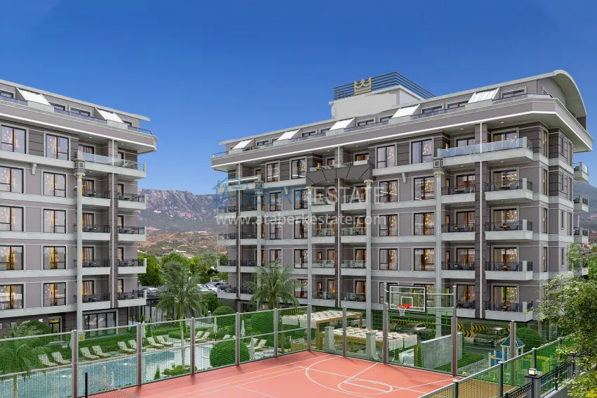 Property from a developer in Alanya - a new residential complex in Kargicak  16 