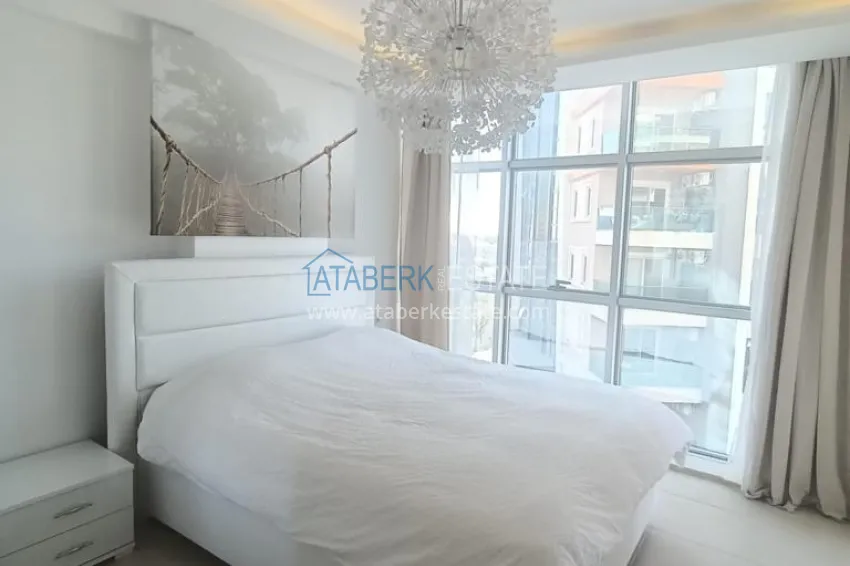 Purchase Turnkey three-room apartment with sea view in Avsallar, Alanya 12 
