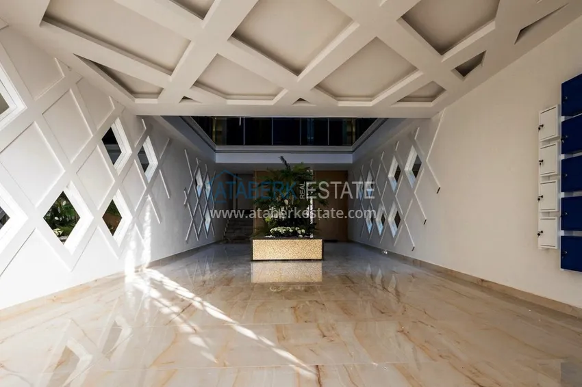 Furnished one bedroom apartment for rent in Avsallar, Alanya 12 